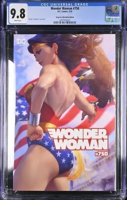 Buy Wonder Woman 750 Artgerm Variant CGC 9.8 • 80£
