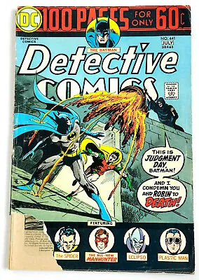 Buy Detective Comics # 441 - (1974) Dc Comics - 1st Appearance Of Harvey Bullock • 23.79£