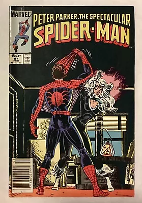 Buy Spectacular Spider-Man 87, 1984, Peter Reveals Identity To Black Cat, VF/NM • 39.98£