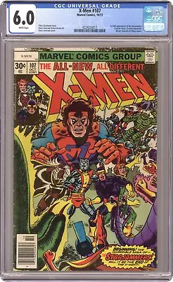 Buy Uncanny X-Men #107 CGC 6.0 1977 4224234012 1st Full App. Starjammers • 96.07£