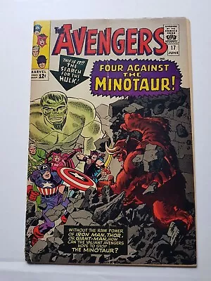 Buy Avengers 17 (1965) Minotaur, Mole Man App. Cents. Hulk Cameo • 29.99£