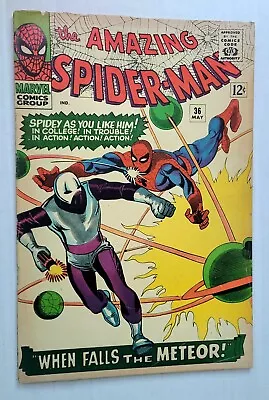 Buy The Amazing Spider-Man Issue #36 Looter Marvel Comics May 1966 5/66 Ditko/Lee • 66.07£