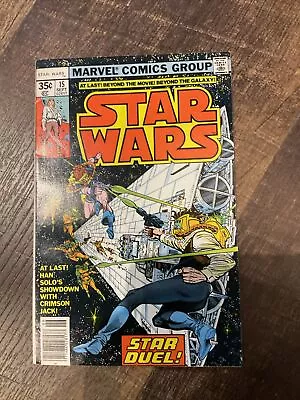 Buy Star Wars #15 Newsstand Marvel 1978 Vader Han Solo Luke Leia Jedi Beautiful Copy • 14.23£
