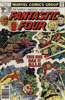 Buy Fantastic Four (Vol. 1) #183 VG; Marvel | Low Grade - Annihilus George Perez - W • 3£