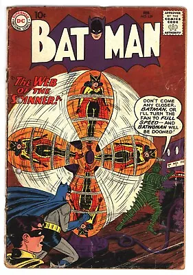 Buy * BATMAN #129 (1960) Origin Robin! Batwoman  Bondage  Cover Good/Very Good 3.0 * • 64.21£