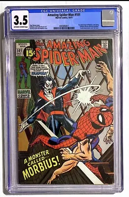 Buy Amazing Spider-Man 101 CGC 3.5 1st Morbius • 229.55£