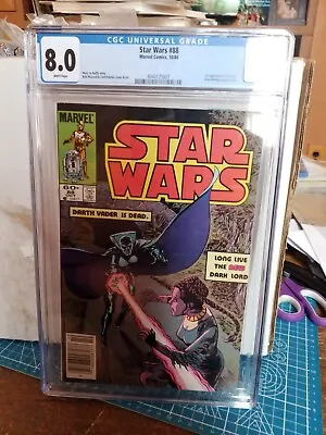 Buy Star Wars Vol.1 #88 1984 1st App. Lumiya CGC 8.0 Marvel Comic Book ST5-13 • 40.21£