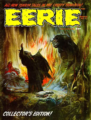 Buy EERIE Magazine Collection On Disc! Warren's CLASSIC HORROR! Now Own Every Issue! • 7.99£