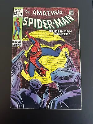 Buy Amazing Spider-Man #70 (1969) 1st Cameo App King Pin's Wife VG/FN 5.0 • 30.83£