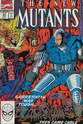Buy New Mutants, The #91 FN; Marvel | Cable Sabretooth Liefeld - We Combine Shipping • 7.95£