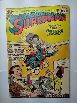 Buy Superman #95(Feb55)GD-: Lois Lane Jimmy Olsen  Wayne Boring Al Plastino Art  • 40.02£