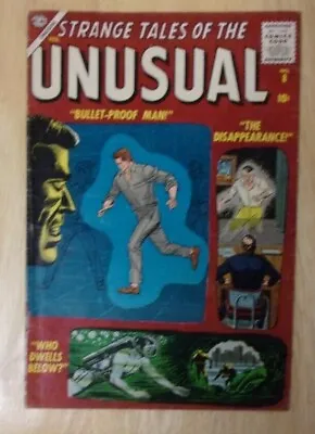 Buy Strange Tales Of The Unusual #8 1957 Very Nice Vg+,burgos Cover,drucker • 79.30£