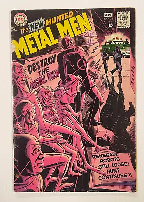 Buy Metal Men #33. Sept 1968. Dc. G/vg. Robert Kanigher! 1st App Col David Magnus! • 10£
