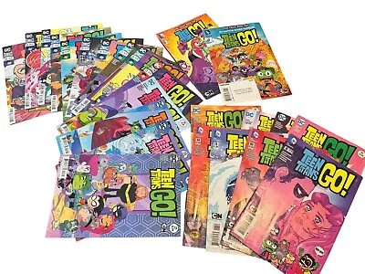 Buy TEEN TITANS GO Lot Of 24 Comics   #21-34 #16-19 #13-14 #8 #10  2 Free Comic Book • 76.05£