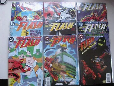 Buy The Flash (1987 2nd Series) Issues 99-107 Near Mint, Bagged • 7.12£