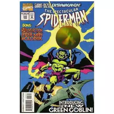 Buy Spectacular Spider-Man (1976 Series) #225 Holodisk In NM Minus. [j% • 5.07£