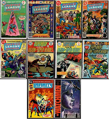 Buy 10 DC Bronze Age Comics JUSTICE LEAGUE, LEGION Etc. STORE CLOSE-OUT SALE • 12.01£
