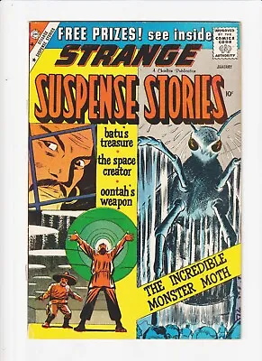 Buy Strange Suspense Stories #45 CHRLTON SILVER AGE SCI-FI MATT BAKER STEVE DITKO • 86.97£