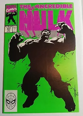 Buy The New Incredible Hulk #377 (Key 1st App Of Professor Hulk) Marvel 1991 Comics • 8.27£