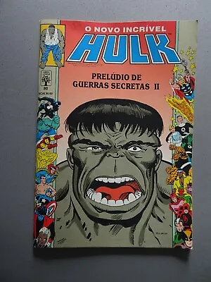 Buy The Incredible Hulk #325 - 1St Rick Jones Brazilian Comics In Portuguese 1990 • 10.40£