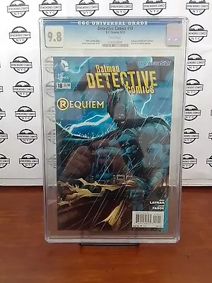 Buy Batman: Detective Comics #18 The New 52 (DC Comics 2013) John Layman, CGC 9.8 • 39.98£