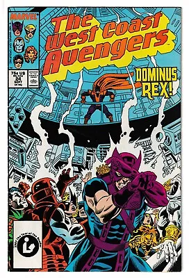 Buy The West Coast Avengers #24 - Marvel 1987 - Steve Englehart [Ft Moon Knight] • 6.39£