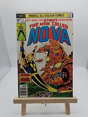 Buy Nova #5: Vol.1, UK Price Variant, Marvel Comics (1977) • 6.95£