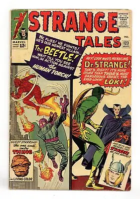 Buy Strange Tales #123 GD+ 2.5 1964 • 41.95£