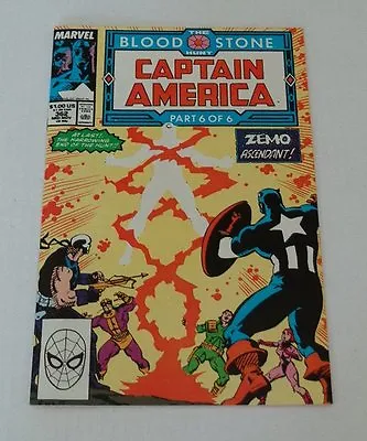 Buy 5 VF/NM COPIES! 1989 Marvel Comics Captain America 362 Comic Book:1st Crossbones • 100.66£