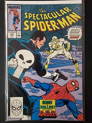 Buy The Spectacular Spider-Man #143 1st Carlos Lobo Marvel 1988 VF+ • 2.81£