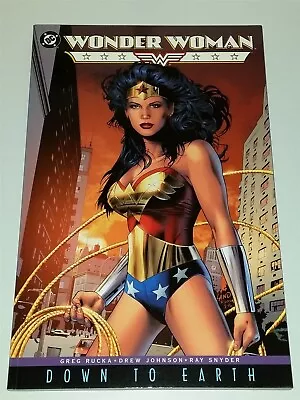 Buy Wonder Woman Down To Earth Dc Comics Rucka Johnson Tpb (paperback) 1401202268 < • 14.99£