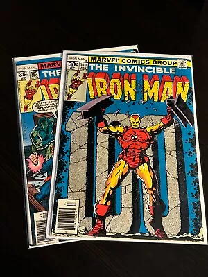 Buy Invincible Iron Man #100, 105 (1968) Mid+ Grade • 32.09£