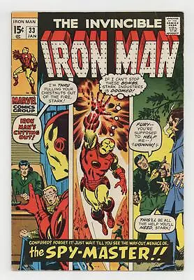 Buy Iron Man #33 VG+ 4.5 1971 • 11.46£