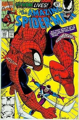 Buy Amazing Spiderman # 345 (Venom, 2nd Cletus Cassidy) (Mark Bagley) (USA,1991) • 30.09£