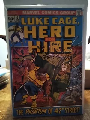 Buy Luke Cage Hero For Hire 4 1972 Marvel • 20.02£