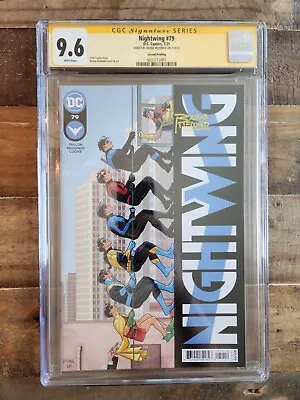 Buy Nightwing #79 2nd Print Variant CGC 9.6 SS Signed Bruno Redondo 1st Heartless • 219.97£