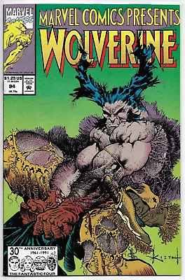 Buy Marvel Comics Presents #94 Wolverine/ghost Rider & Cable 1991 Vfn • 6.99£