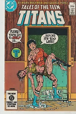 Buy Dc Comics Tales Of The New Teen Titans #45 (1984) F • 2.25£