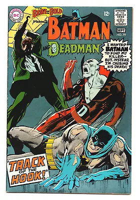 Buy Brave And The Bold #79 8.5 Higher Grade Neal Adams Batman 1968 Ow Pages • 87.23£
