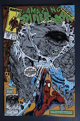 Buy Amazing Spider-Man #328 - Marvel 1990 -Todd McFarlane. Hulk App. NM+ To NM/M Raw • 100£
