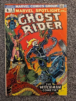 Buy Marvel Spotlight 8. Ghost Rider. Marvel 1973. Johnny Blaze. Combined Postage • 9.98£