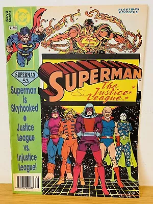 Buy The Adventures Of Superman #53 Comic GD/VG (DC Fleetway UK 1992) • 9.99£