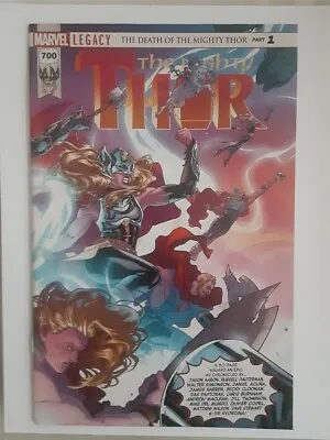 Buy Mighty Thor #700 (2017) Marvel Comics Death Of Mighty Thor Jane Foster Dauterman • 3.37£