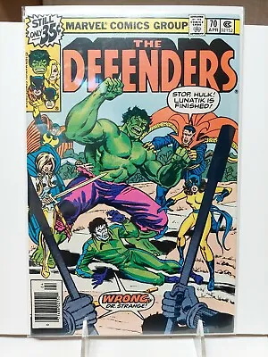 Buy The Defenders #70     NEWSSTAND    Marvel Comics 1977     HIGH GRADE    (F145) • 7.90£
