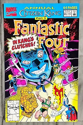 Buy Fantastic Four Annual 25 (1992) Kang Avengers Trimpe Marvel 1st Anachronauts VF • 11.88£