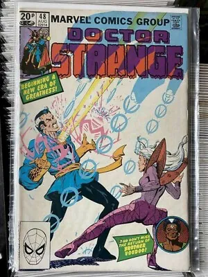 Buy Doctor Strange No.48 Dr. Strange 1st Meet Brother Voodoo 1981) Dr Strange Movie  • 39.99£