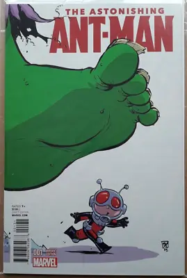 Buy ASTONISHING ANT-MAN #1 Skottie Young Variant Cover 2015 Marvel New 1st Printing • 10£