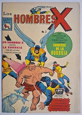 Buy The X-Men #3 1st App The Blob Los Hombres X #3 La Prensa 1966 Excellent And Rare • 1,040.41£