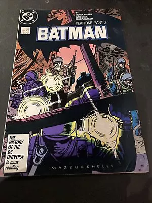Buy Batman # 406 - DC Comics - 1987 - Year One Part 3 • 9.95£