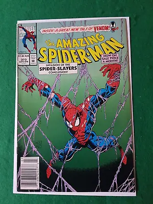 Buy Amazing Spider-Man #373 Invasion  Spider-Slayers  Australian Price Variant • 49.99£